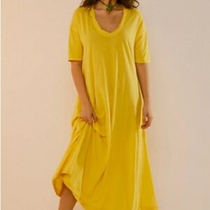 Free People Carter T Shirt Dress NWT  XS